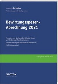 Abbildung von: Bewirtungsspesen - Abrechnungen 2021, Formularblock - Stollfuß