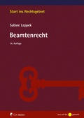 Cover: Beamtenrecht - C.F. M&uuml;ller