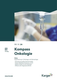 Bild vergrößern Bild: Kompass Onkologie - S. Karger