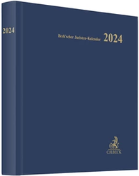Abbildung von: Beck'scher Juristen-Kalender 2024 - C.H.BECK