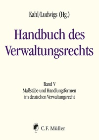 Abbildung von: Handbuch des Verwaltungsrechts - Band V - C.F. Müller