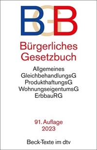Bild vergrößern Bild: Bürgerliches Gesetzbuch: BGB - dtv