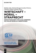 Cover: Wirtschaft - Moral - Strafrecht - De Gruyter