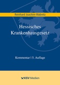 Abbildung von: Hessisches Krankenhausgesetz - Kommunal- und Schul-Verlag