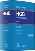 Cover: Handelsgesetzbuch - Band 1 - Vahlen