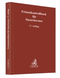 Cover: Fristenkontrollbuch f&uuml;r Steuerberater - C.H.BECK