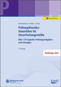Abbildung von: Prüfungsklassiker Steuerlehre für Steuerfachangestellte - Kiehl
