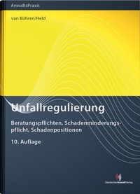 Abbildung von: Unfallregulierung - Deutscher Anwaltverlag