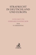 Cover: Strafrecht in Deutschland und Europa - C.H.BECK