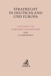 Enlarge image Cover: Strafrecht in Deutschland und Europa - C.H.BECK