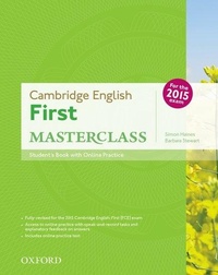 Enlarge image Cover: Cambridge English: First Masterclass: Student's Book and Online Practice Pack - Oxford University Press