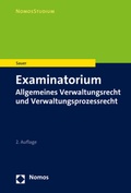 Abbildung von: Examinatorium Allgemeines Verwaltungsrecht und Verwaltungsprozessrecht - Nomos