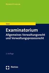 Abbildung von: Examinatorium Allgemeines Verwaltungsrecht und Verwaltungsprozessrecht - Nomos