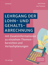 Bild: Lehrgang der Lohn- und Gehaltsabrechnung - Schäffer-Poeschel