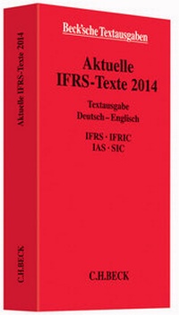 Enlarge image Cover: Aktuelle IFRS-Texte 2014 - C.H.BECK