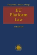 Cover: EU Platform Law - Nomos