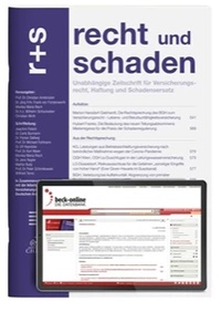 Bild: r+s recht und schaden  - C.H.BECK