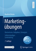 Cover: Marketing&uuml;bungen - Springer Gabler