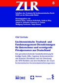 Cover: Liechtensteinische Treuhand- und Fondsmanagement-Dienstleistungen f&uuml;r Unternehmer und verm&ouml;gende Privatpersonen aus Deutschland - Nomos