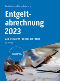 Abbildung von: Entgeltabrechnung 2023 - Haufe-Lexware