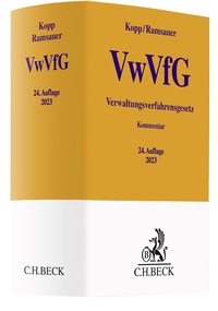 Abbildung von: Verwaltungsverfahrensgesetz: VwVfG - C.H.BECK