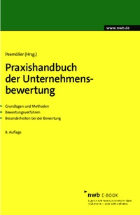 Bild vergrößern Bild: Praxishandbuch der Unternehmensbewertung - NWB