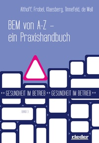 Enlarge image Cover: BEM von A - Z - Rieder Vlg f. Recht u. Kommunik.