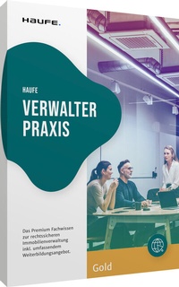 Abbildung von: Haufe VerwalterPraxis Gold - Haufe-Lexware