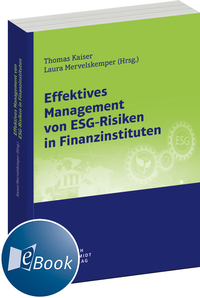 Abbildung von: Effektives Management von ESG-Risiken in Finanzinstituten - Erich Schmidt Verlag