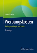 Cover: Werbungskosten - Springer Gabler