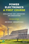 Cover: Power Electronics, A First Course: Simulations and Laboratory Implementations - Wiley-Blackwell
