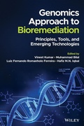 Cover: Genomics Approach to Bioremediation - Principles, Tools, and Emerging Technologies - Wiley-Blackwell