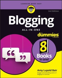 Enlarge image Cover: Blogging All-in-One For Dummies, 3rd Edition - Wiley