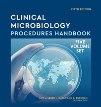 Enlarge image Cover: Clinical Microbiology Procedures Handbook, 5th Edi tion Multi-Volume - American Society for Microbiology