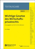 Cover: Wichtige Gesetze des Wirtschaftsprivatrechts - NWB