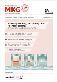 Abbildung von: Fachinfo-Magazin MkG Spezial - Sonderausgabe 1/23 - FFI-Verlag