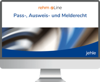Abbildung von: Pass-, Ausweis- und Melderecht online - Jehle