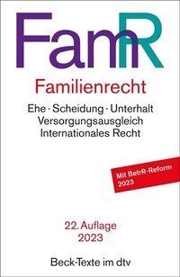 Abbildung von: Familienrecht: FamR - dtv
