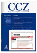Abbildung von: CCZ - Corporate Compliance Zeitschrift - C.H.BECK
