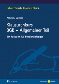 Abbildung von: Klausurenkurs BGB - Allgemeiner Teil - C.F. Müller