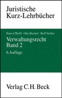 Bild: Verwaltungsrecht Bd. 2 - C.H.BECK