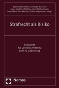 Cover: Strafrecht als Risiko - Nomos