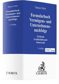 Abbildung von: Formularbuch Vermögens- und Unternehmensnachfolge - C.H.BECK