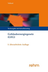 Abbildung von: Gebäudeenergiegesetz (GEG) - Rehm