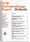 Bild: NJW-Rechtsprechungs-Report Zivilrecht (NJW-RR) - C.H.BECK