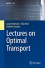 Cover: Lectures on Optimal Transport - Springer