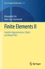 Cover: Finite Elements II - Springer