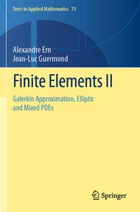 Enlarge image Cover: Finite Elements II - Springer
