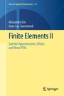 Cover: Finite Elements II - Springer