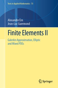 Enlarge image Cover: Finite Elements II - Springer